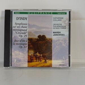 D'Indy Symphonie CD